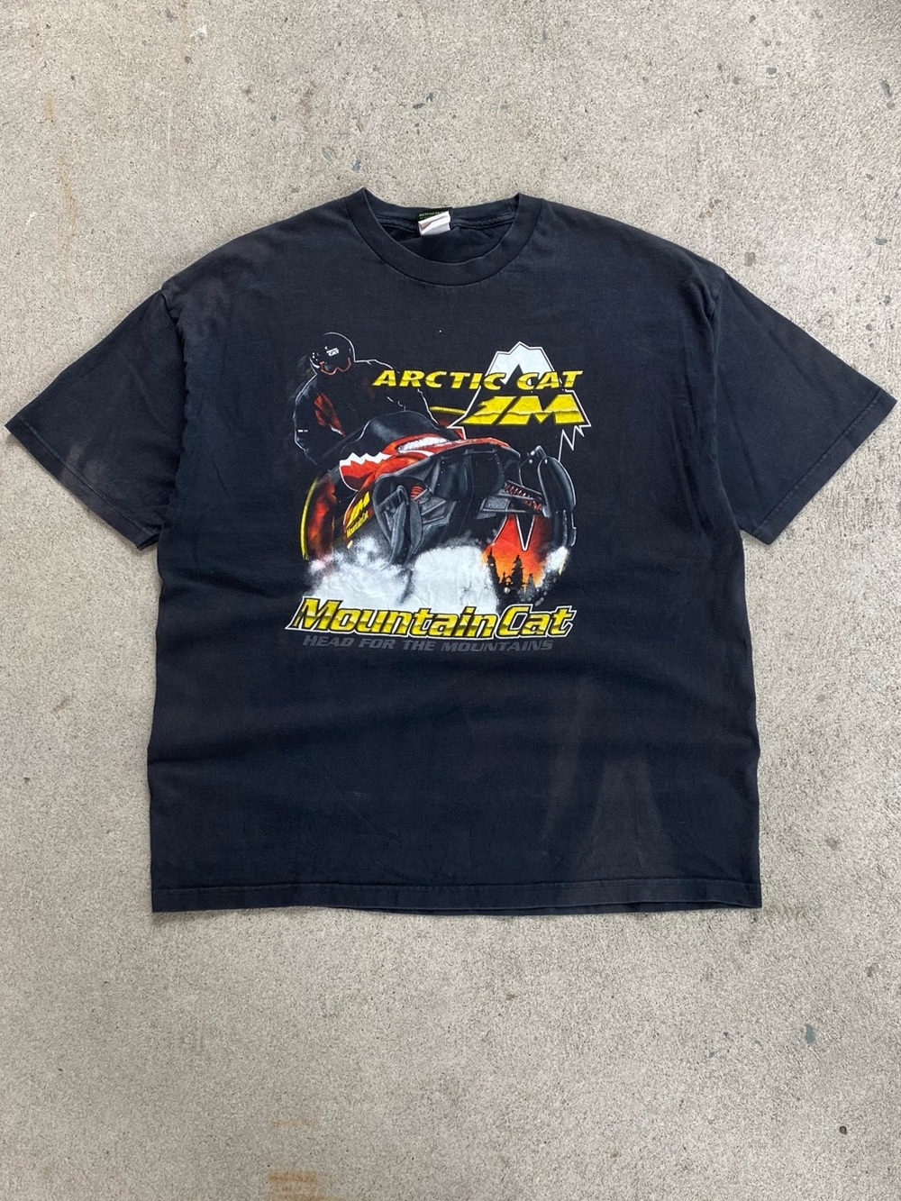 Vintage 90s Artic Cat Snowmobile Tee Shirt